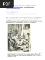 Questões Proclamação da Republica -por-leandro-villela-de-azevedo