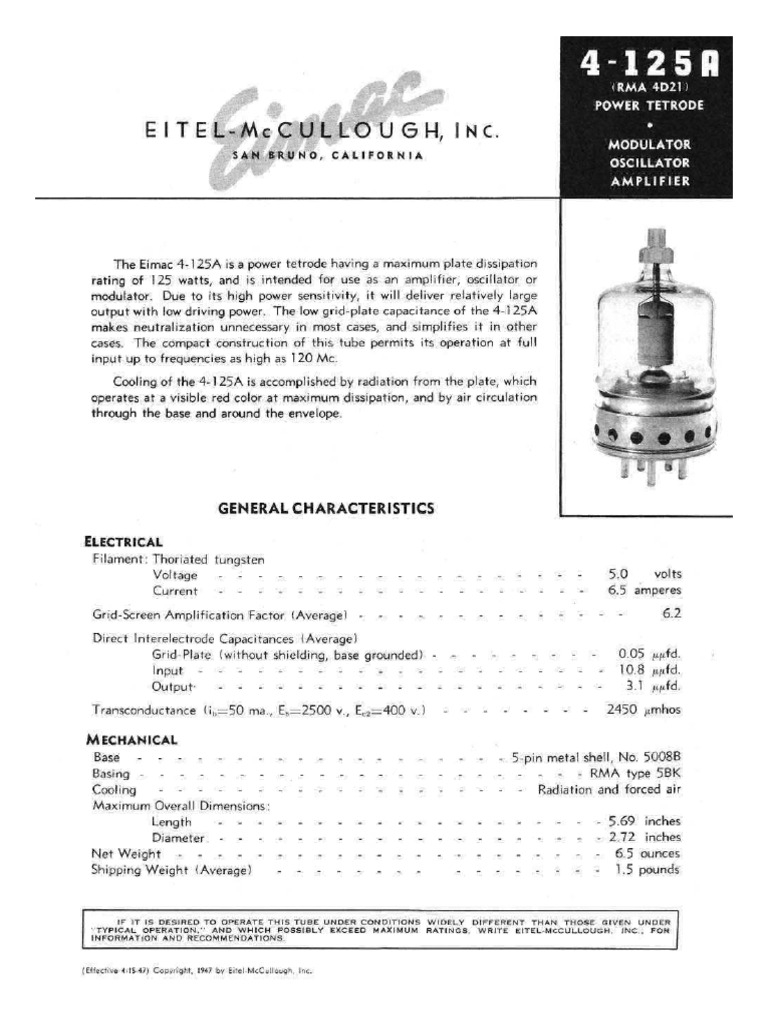 4125 A | PDF
