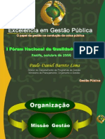 Excelência em Gestão Pública