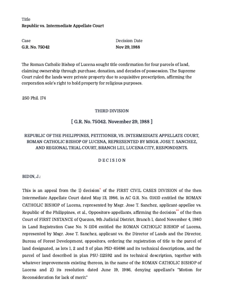 Supreme Court Ruling on Land Title Case | PDF | Appeal | Lawsuit