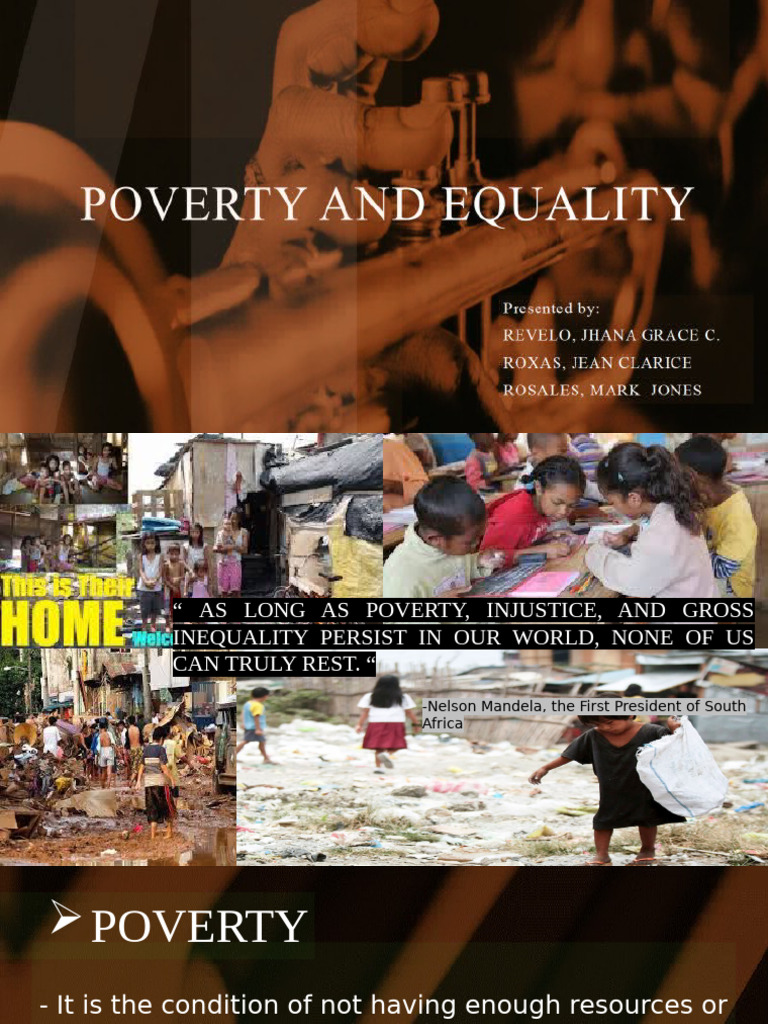 Poverty Inequality | PDF | Cost Of Living | Economic Inequality