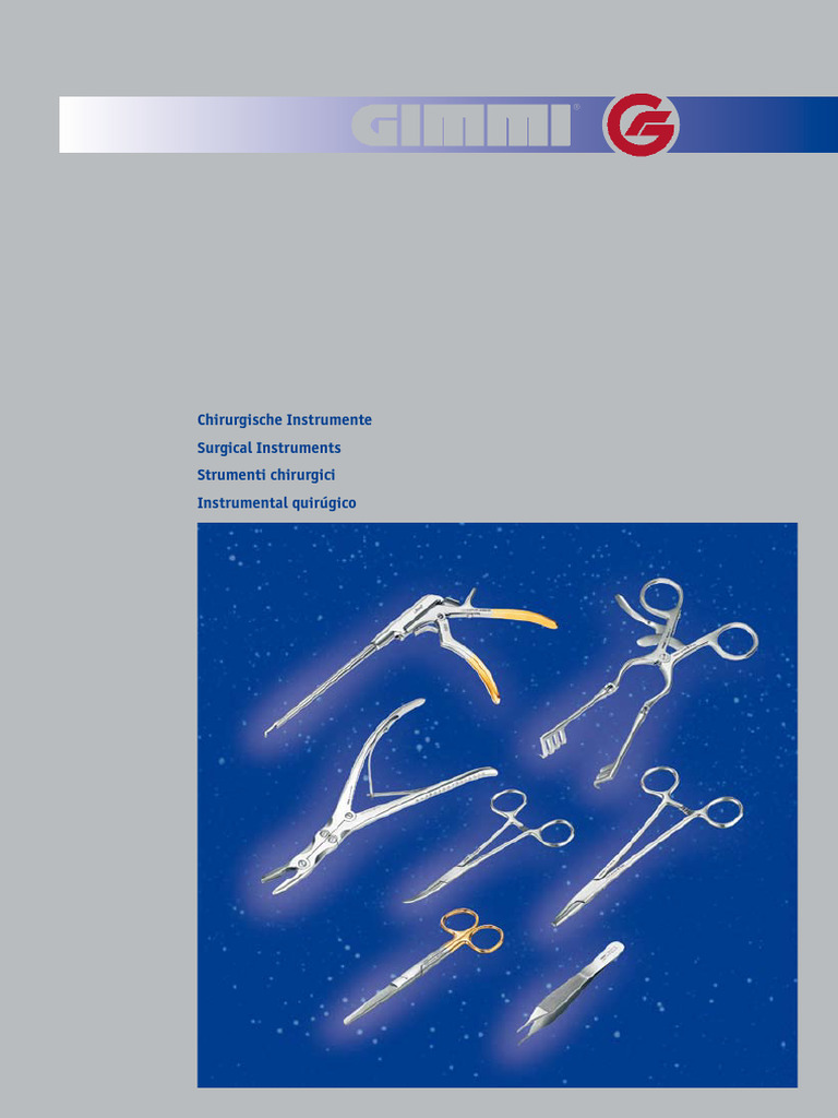 Surgical Instruments Catalog Overview | PDF