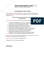 5 Reference Letter Format - Chefs