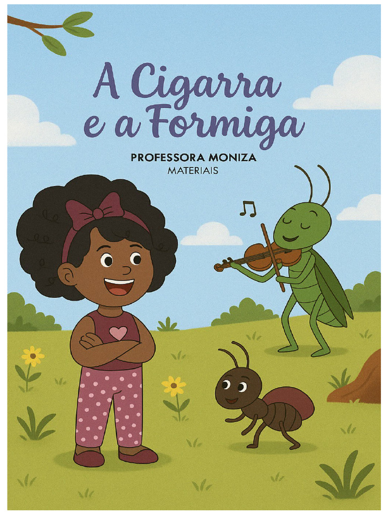 A Moral da Cigarra e da Formiga | PDF | Formiga | Plantas