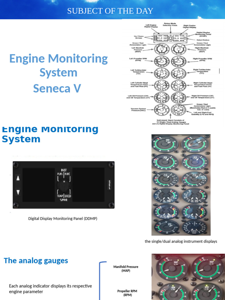 Engine Monitoring System Overview | PDF