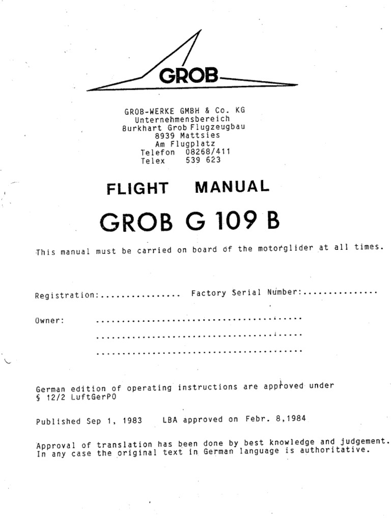 Grob_G109B_FlightManual