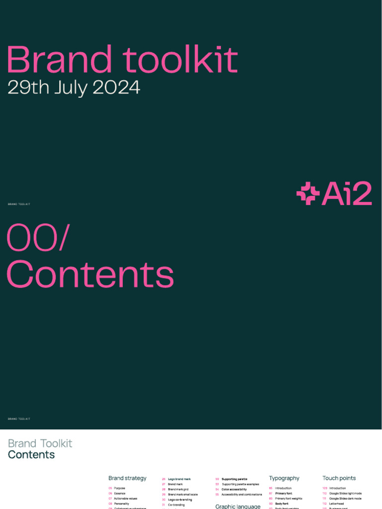 Comprehensive Brand Toolkit Guide | PDF | Typefaces | Artificial ...