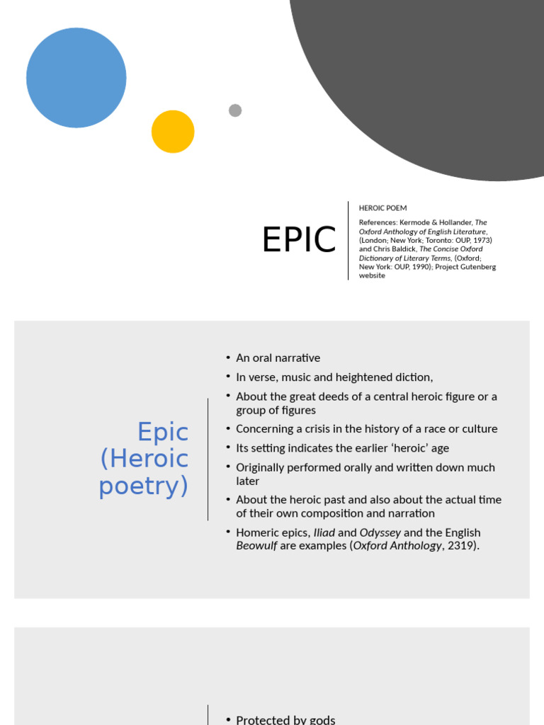 Epic (2) | PDF | Epic Poetry | Paradise Lost