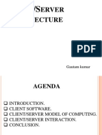 Client Server Architecture