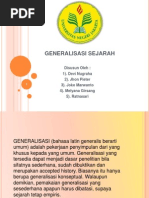 Download GENERALISASI SEJARAH by jokomarwanto SN95281737 doc pdf