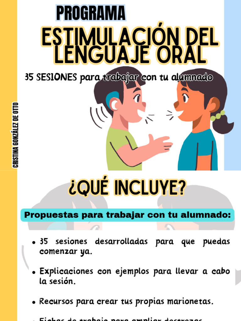 35 Sesiones de Estimulación del Lenguaje | PDF | Canciones