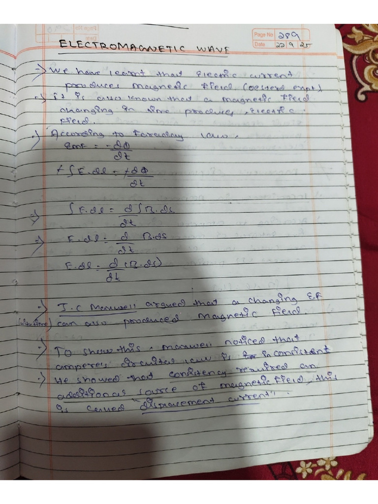 EM Wave Notes | PDF