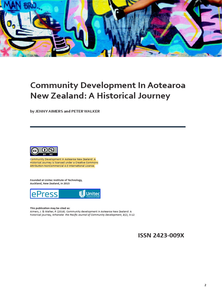 Community Development History NZ | PDF | Social Capital | Māori People