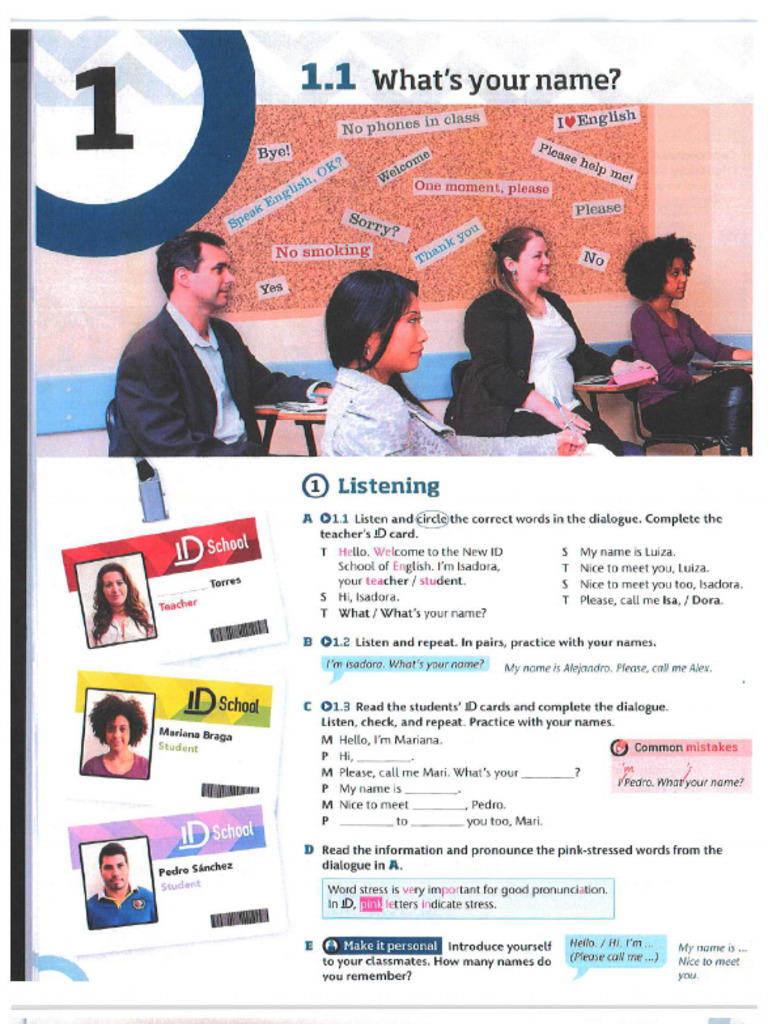 Unid 1 Course 1 | PDF