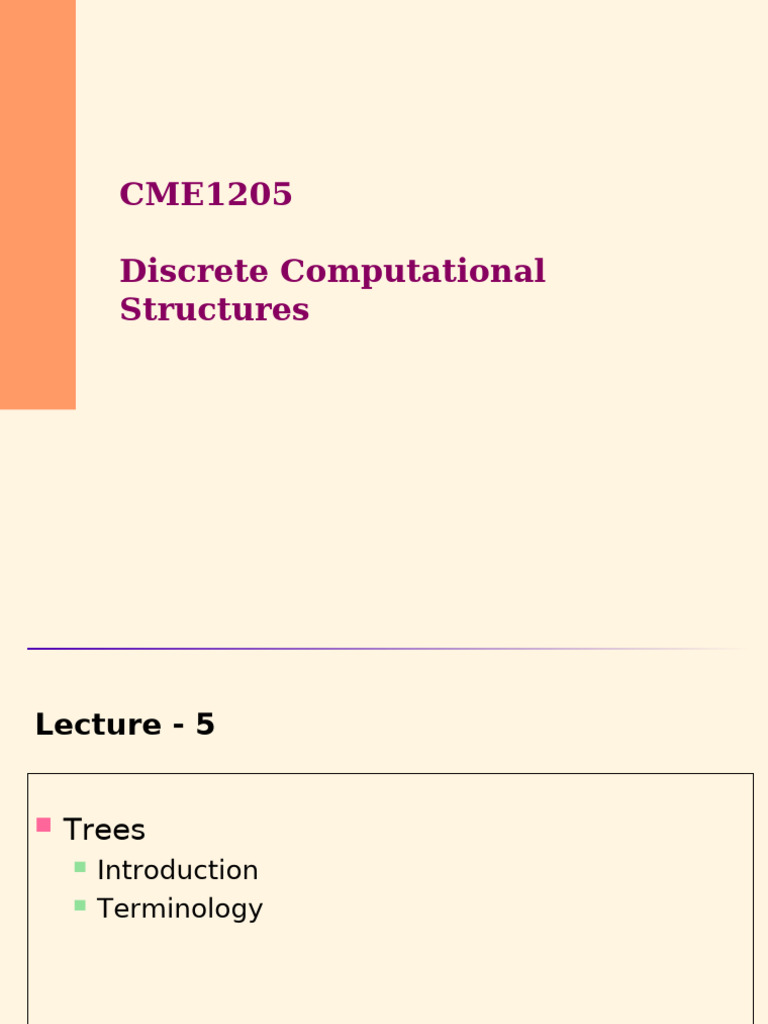 CME1205 - 06.trees - Part1 | PDF | Vertex (Graph Theory) | Theoretical ...