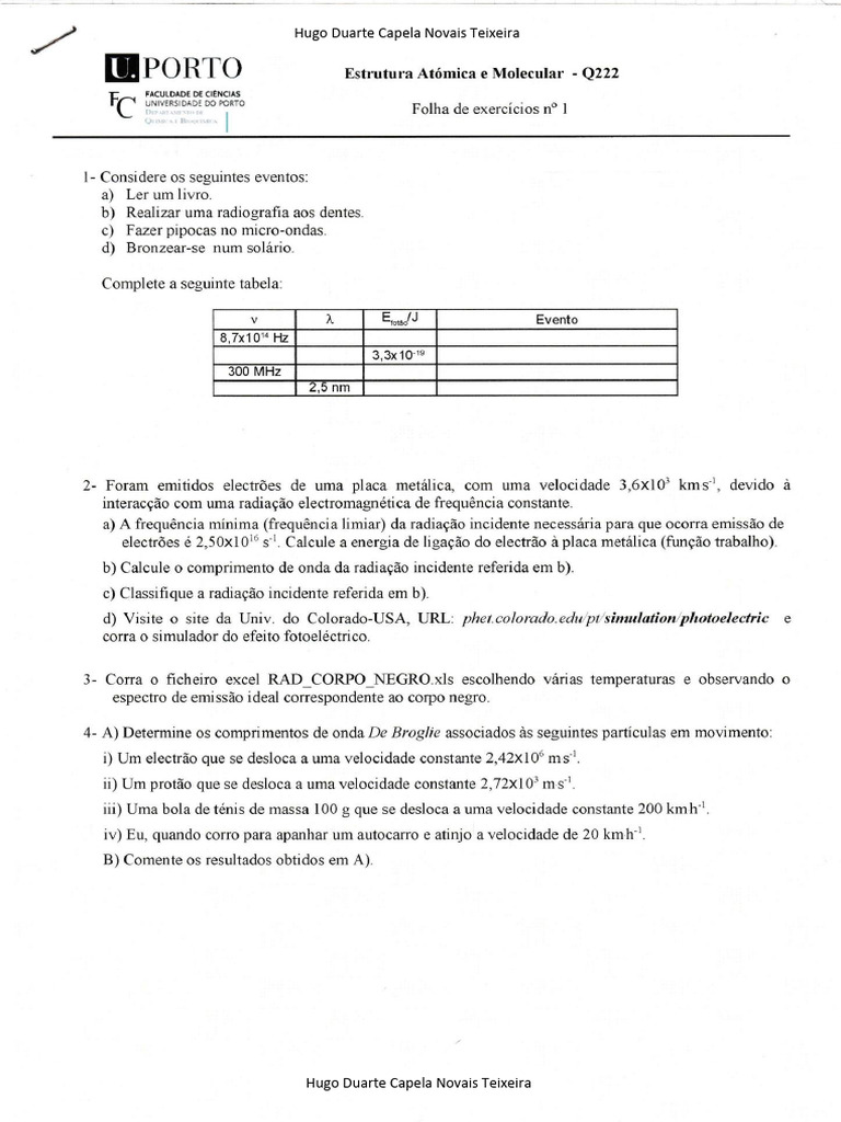 Hugo Duarte Capela Novais Teixeira | PDF