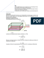 Ejemplo de Cálculo Luminotecnico