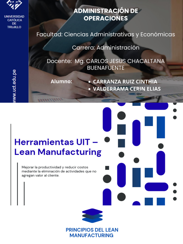 Herramientas Uit-Lean Manufacturing | PDF | Lean Manufacturing ...
