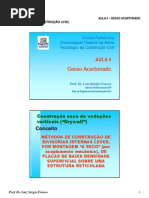 AULA 4 2010 - gesso acartonado