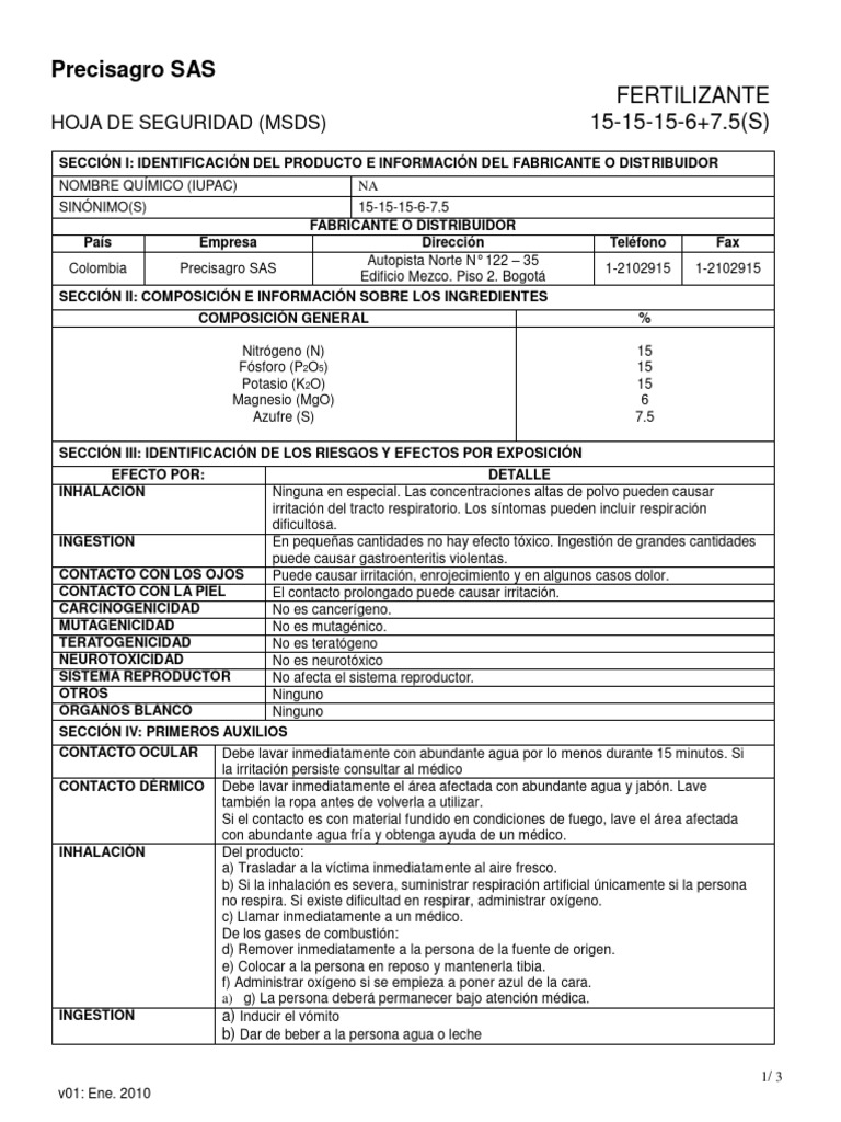 HS15-15-15-6-7.520176515238 | PDF | Agua | Fertilizante