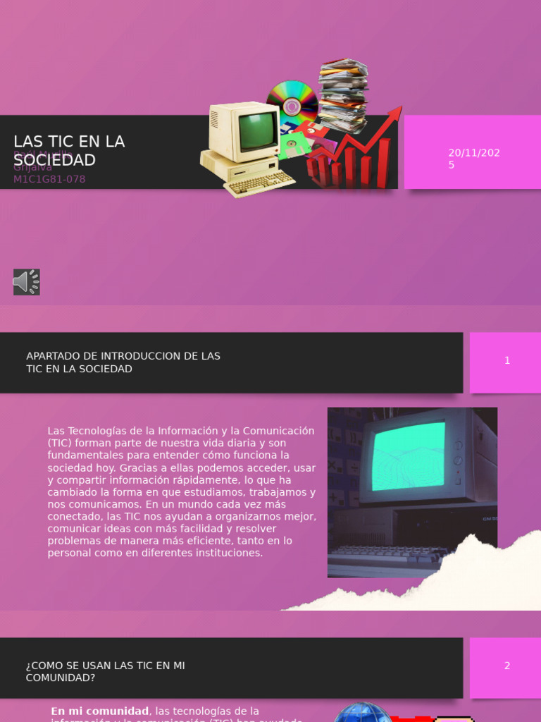 Las TIC en la Sociedad #USOLASTICPARA prepalinea | PDF | Tecnología de ...