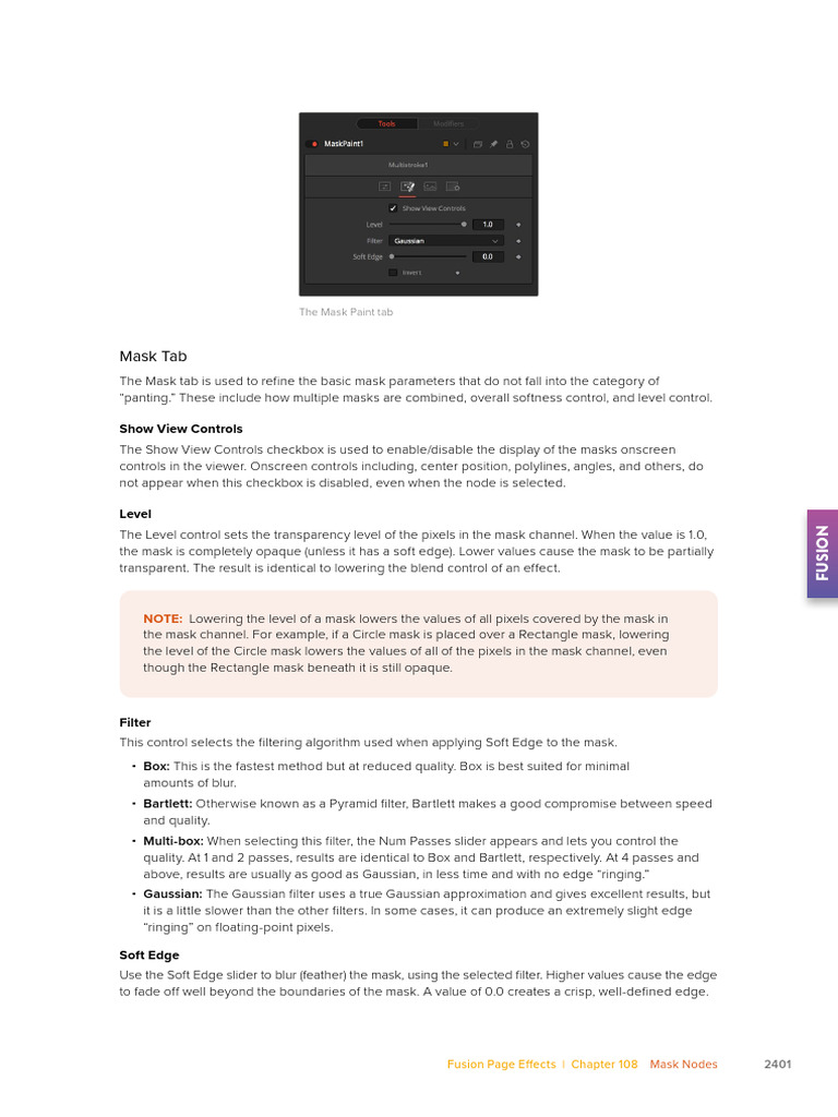 Masking Techniques in Fusion Software | PDF | Computer Graphics | Graphics