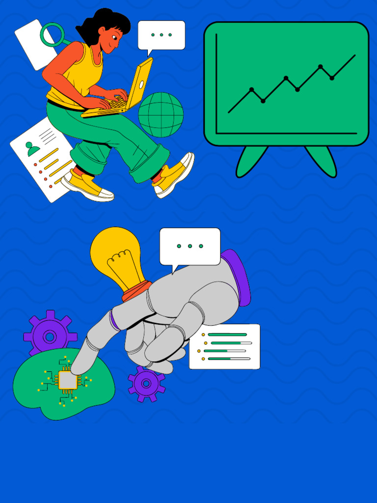 Blue Illustrated Internet Changed Education Forever Presentation | PDF