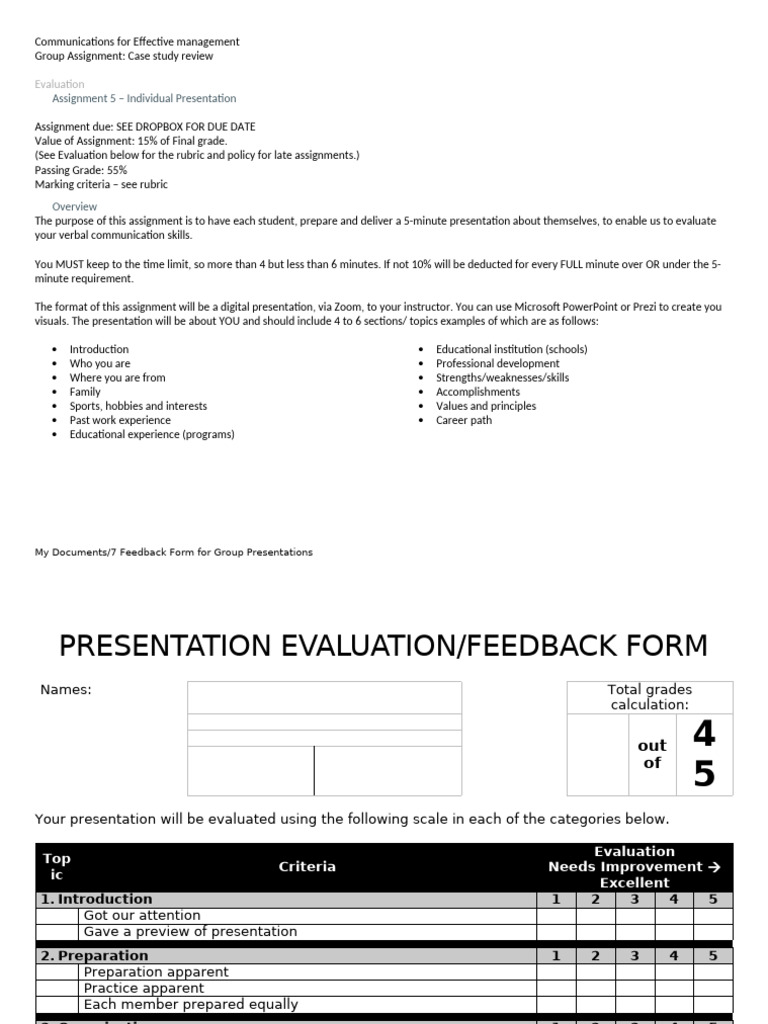 Effective Communication Presentation Guide | PDF | Evaluation ...