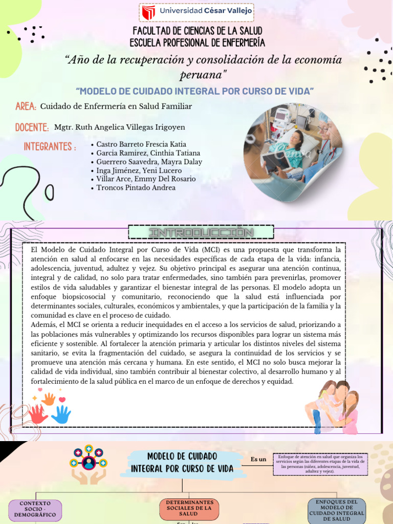 Modelo de Cuidado Integral en Salud Familiar | PDF | Adultos | Vejez