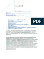 Sindrome de Derrame Pleural