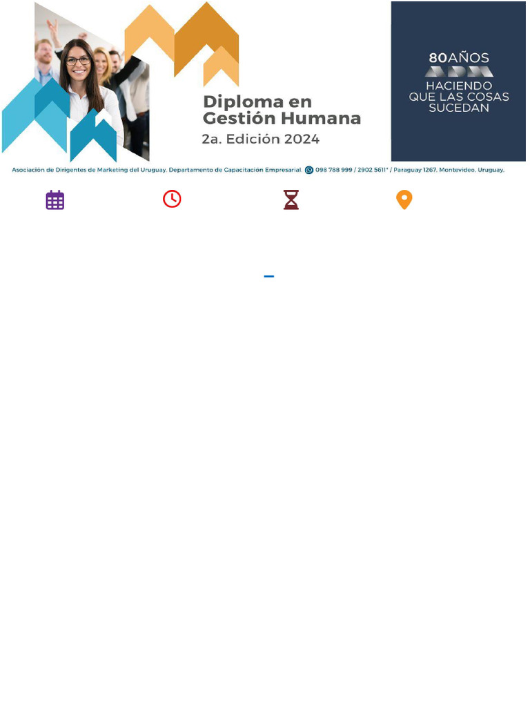 Diploma en Gestión Humana 2024 | PDF | Gestión de recursos humanos ...