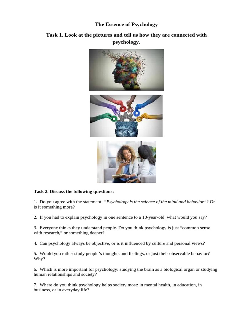 Exploring Key Concepts in Psychology | PDF