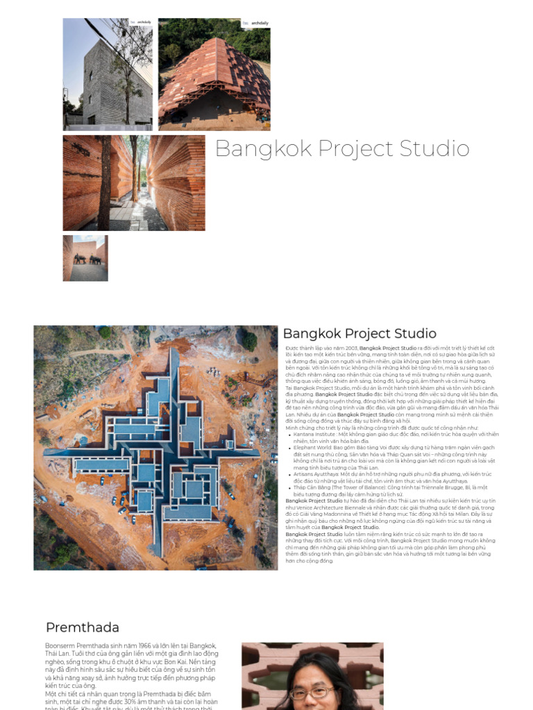 Bangkok Project Studio | PDF