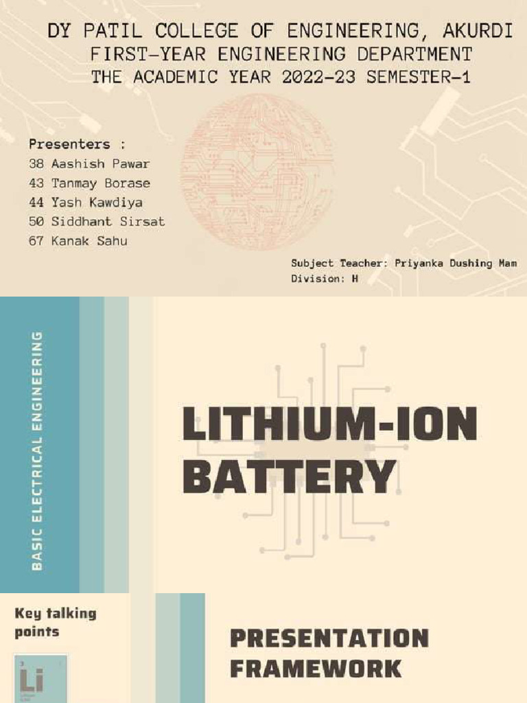 Lithium Ion | PDF