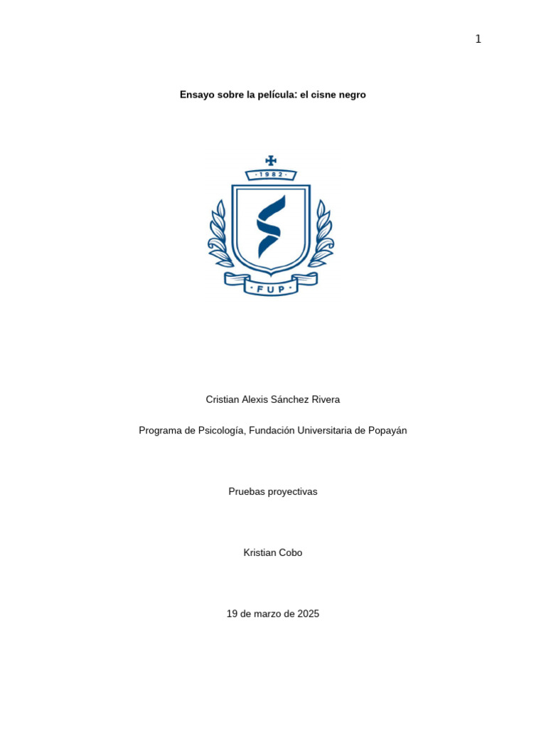 purebas proyectivas | PDF | Percepción | Conceptos psicologicos