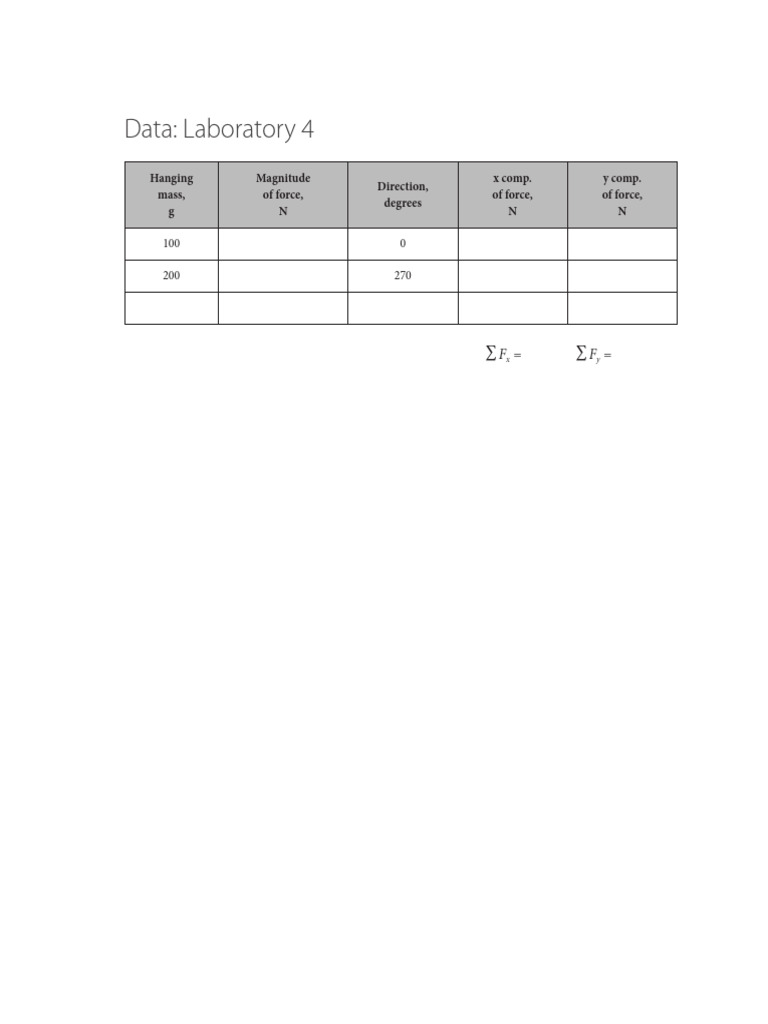 First Table | PDF