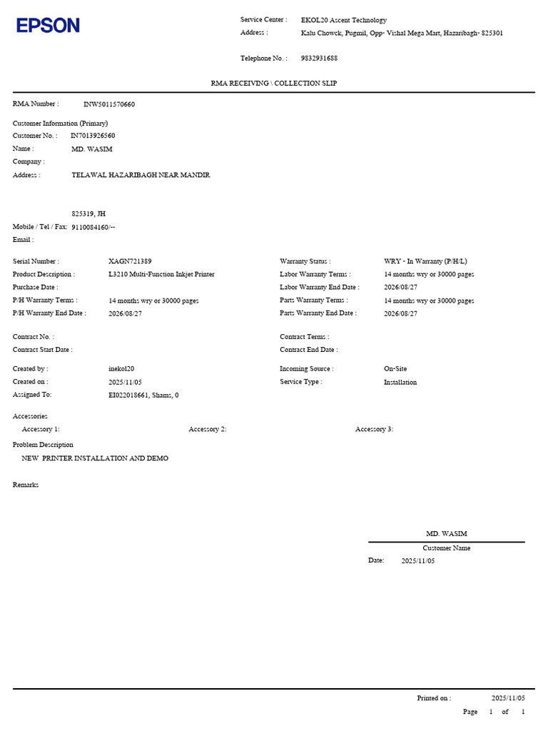 Rma Inw5011570660 | PDF | Graphic Design | Equipment