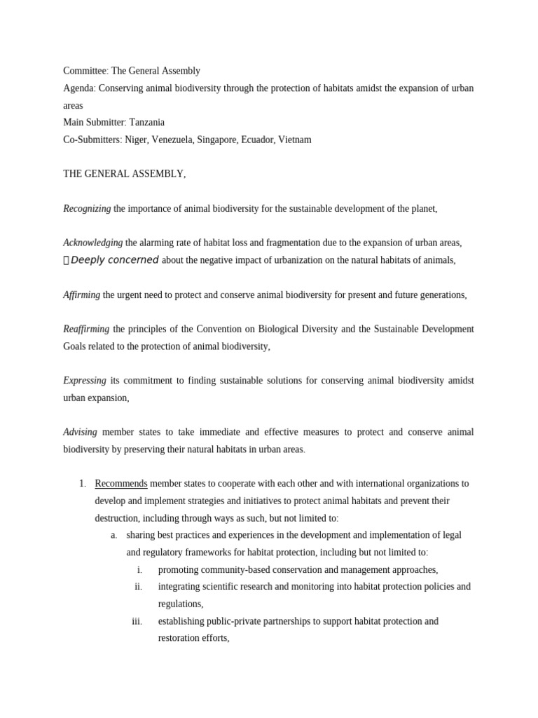 Urban Biodiversity Conservation Strategies | PDF | Conservation Biology ...