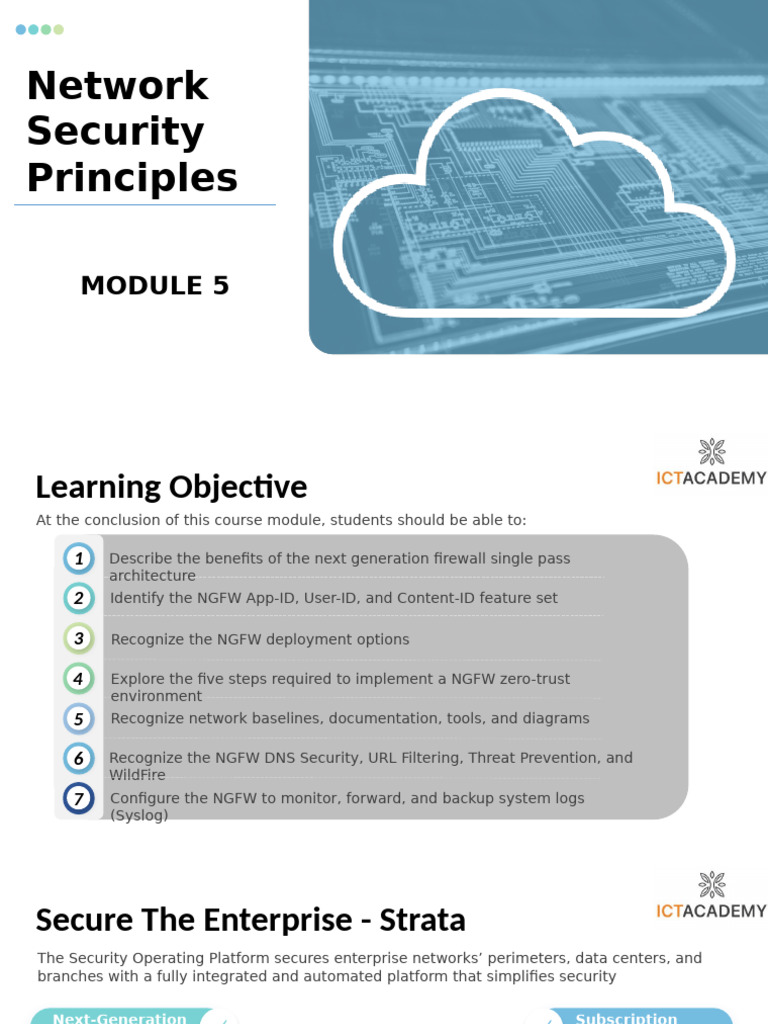 Next-Gen Firewall Security Principles | PDF | Firewall (Computing ...