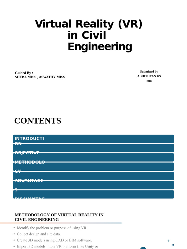 VR Applications in Civil Engineering | PDF