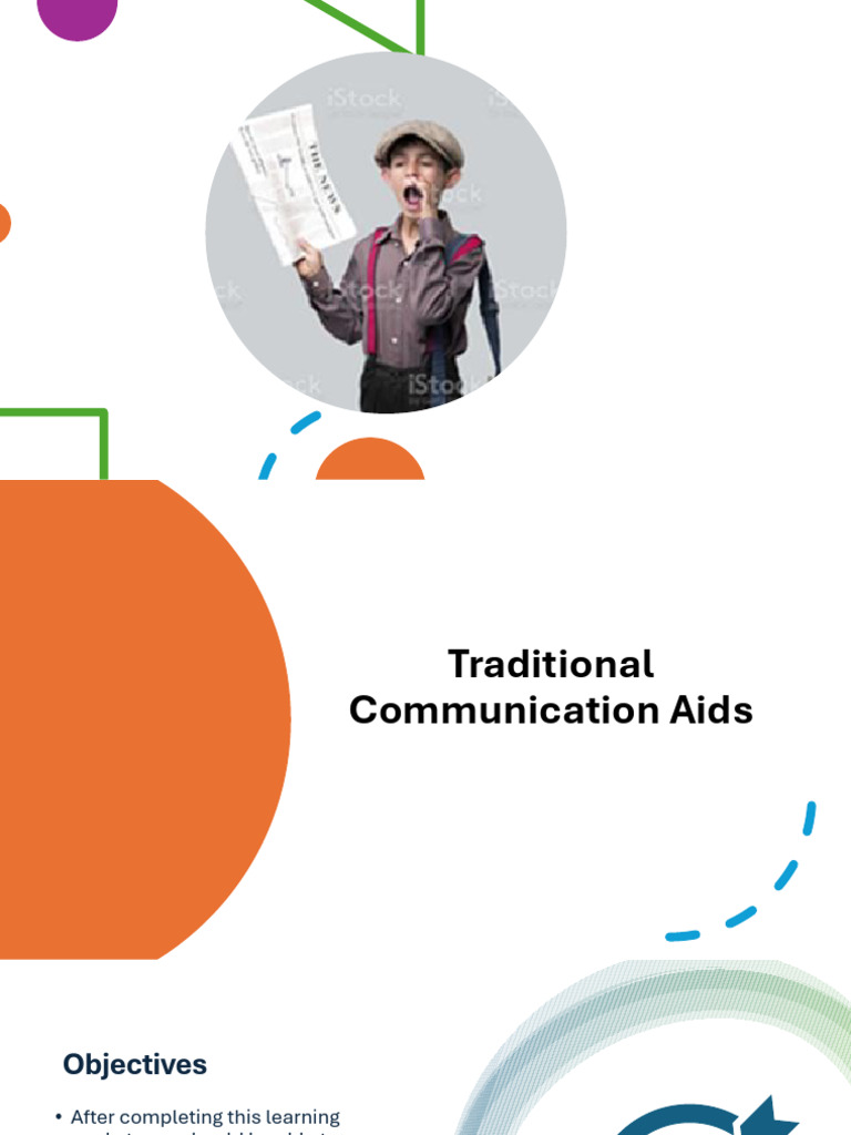 Traditional Communication Aids Overview | PDF | Communication | Persuasion