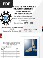 Subtalar and Midtarsal Joint Anatomy | PDF | Foot | Anatomical Terms Of ...