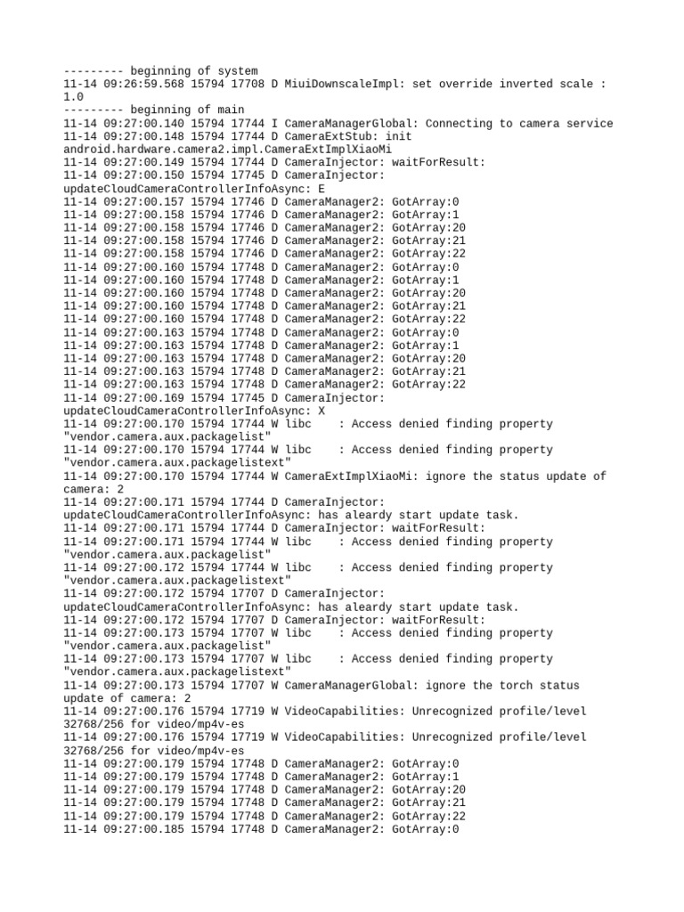 Log Cat 1763090820056 | PDF | Computing | Computer Programming
