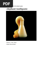 Devil's Toothpaste Experiment Guide | PDF | Hydrogen Peroxide