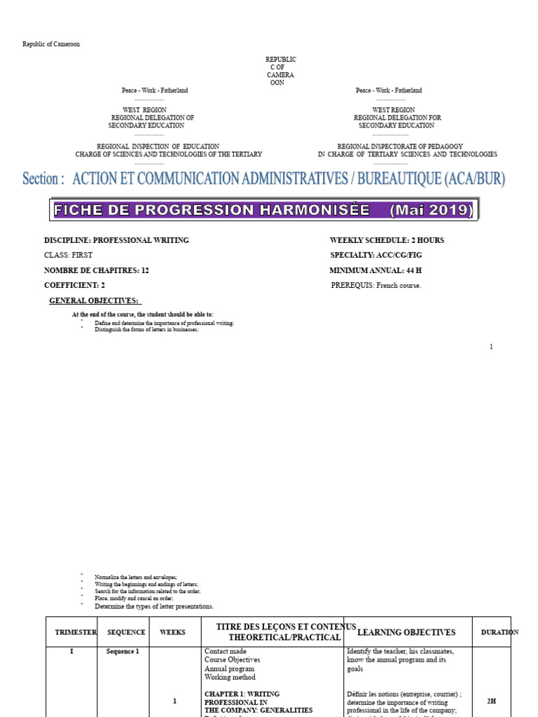 ACA-BUR PROGRESSION FIRST CG ACC FIG | PDF | Envelope | Mail