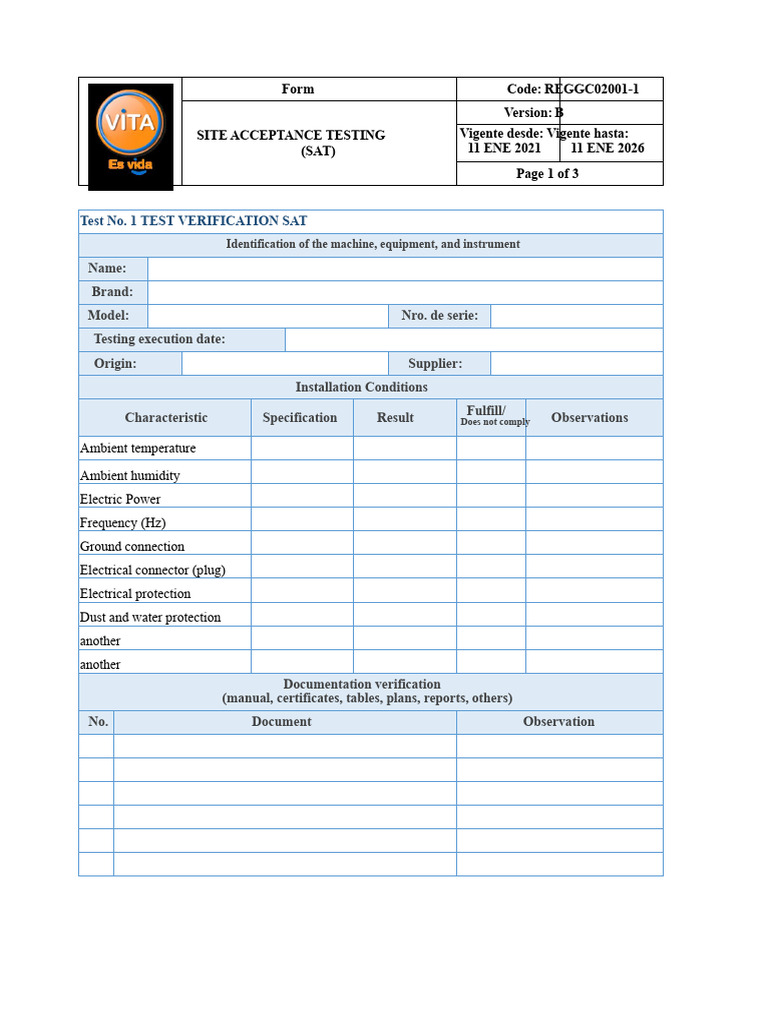 REGGC02001 - 1 To 9 Form. Cal GRAGEADOR N1 | PDF | Verification And ...