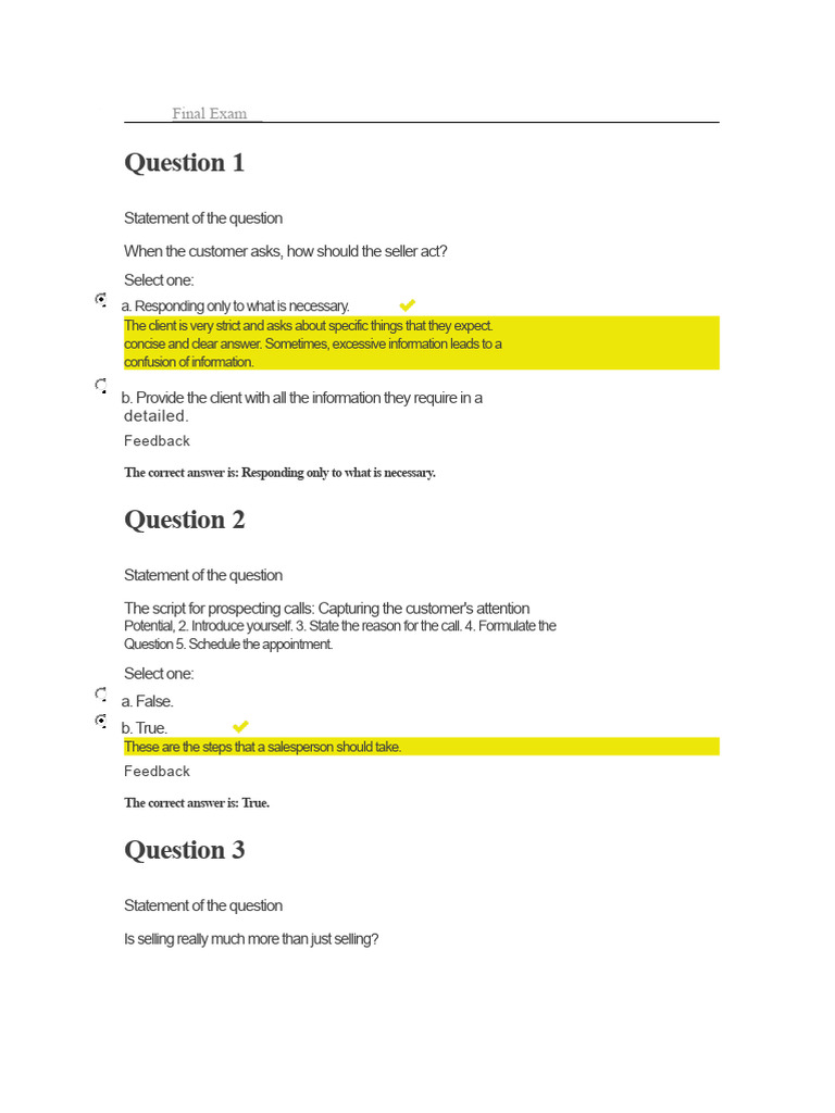 Sales Techniques and Customer Interaction | PDF | Sales | Psychological ...