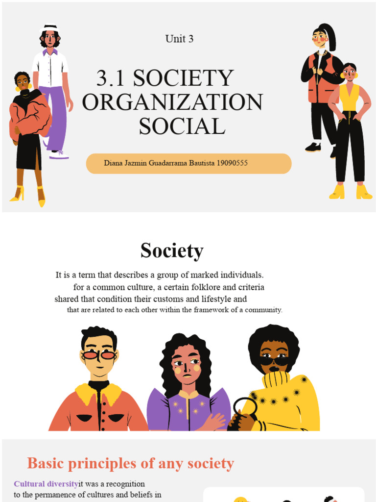 3.1 Society, Social Organization | PDF