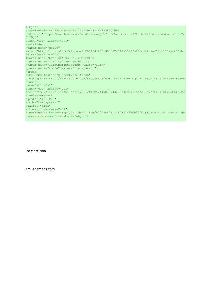 Flash Slide Show Embed Code | PDF | Computers | Technology & Engineering