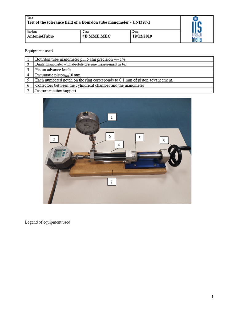 Manometer Relationship | PDF | Pressure Measurement | Pascal (Unit)